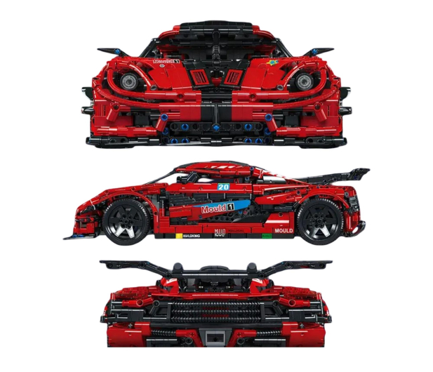 Mould King Klocki konstrukcyjne Supersamochód Koenigsegg 3063 el. - 1551541 - zdjęcie 2